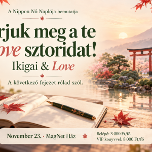 Ikigai & Love – Írjuk meg a Te love storydat belépőjegy